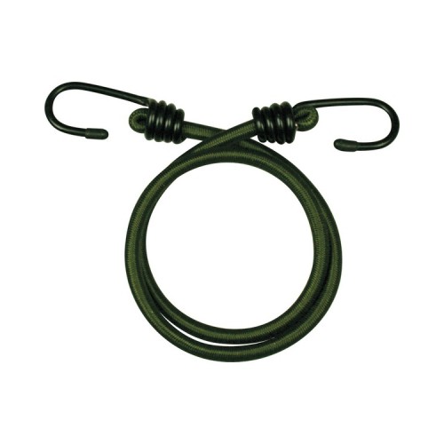 Kombat UK 12" Bungees (OD), 12" Bungee cords with hooks, ideal for securing gear in transit